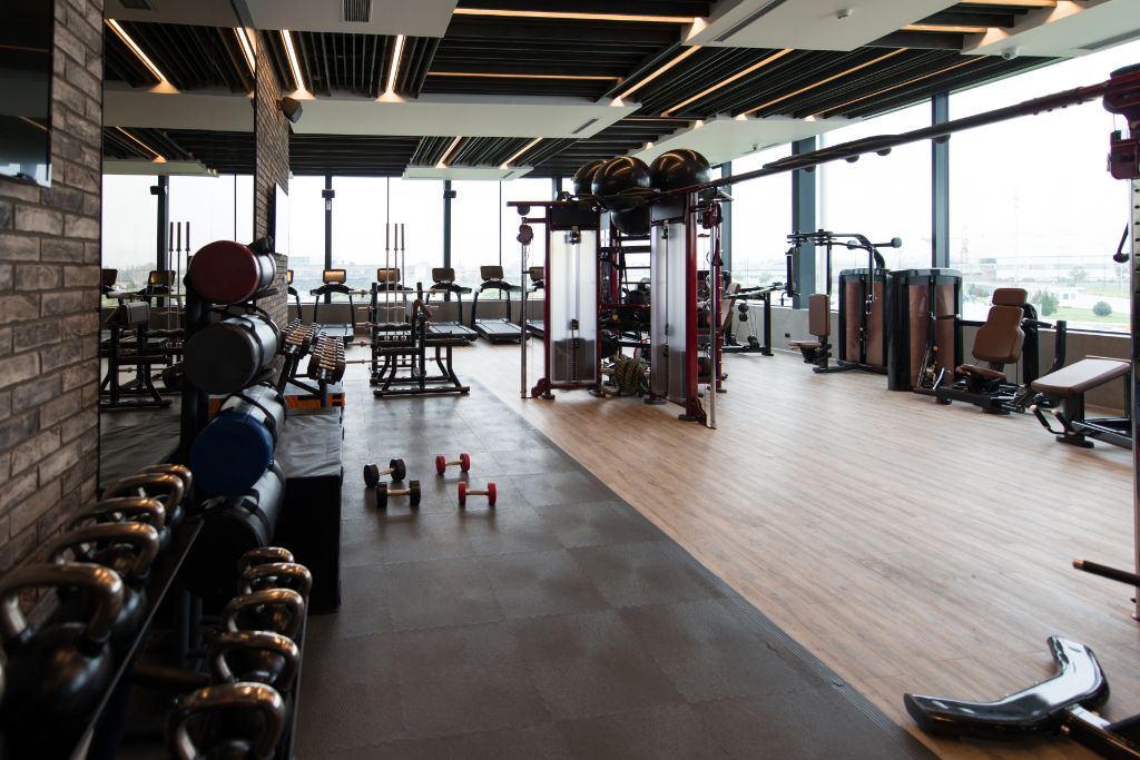 gym fitness center interior
